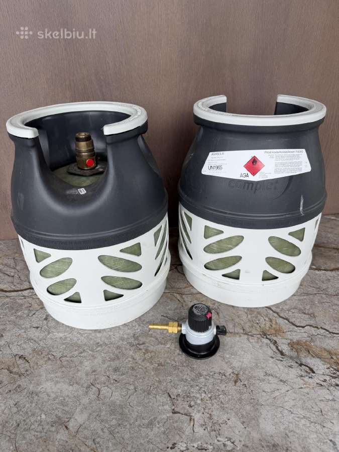Grillgas 12 l balionas su 5 kg dujo