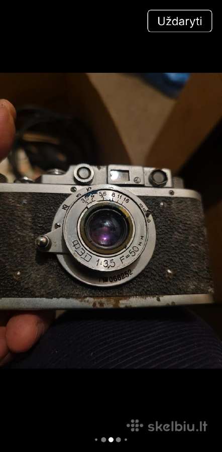 CcCCCP gamybos Fed fotoaparatas