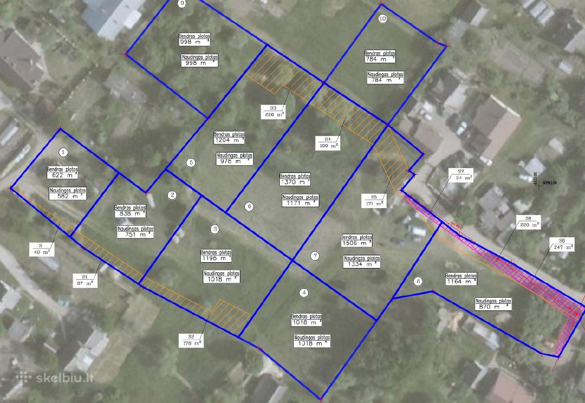 Parduodami sklypai Pabradės m. miško apsupty - nuotraukos Nr. 2