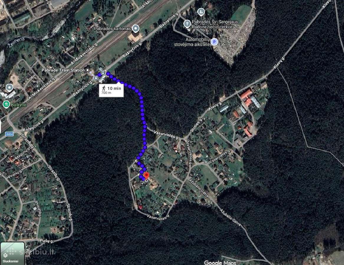 Parduodami sklypai Pabradės m. miško apsupty - nuotraukos Nr. 6