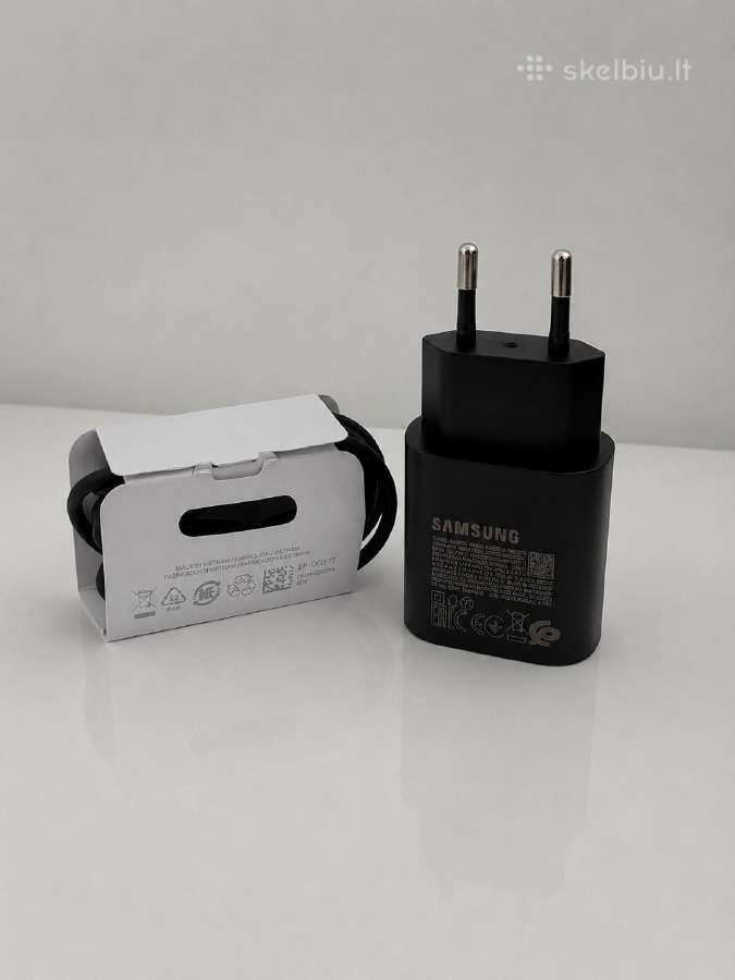 25w Samsung įkroviklis Super Fast Charging
