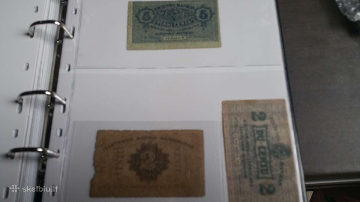 Pirksiu Lietuvos banknotu visokiu - nuotraukos Nr. 7