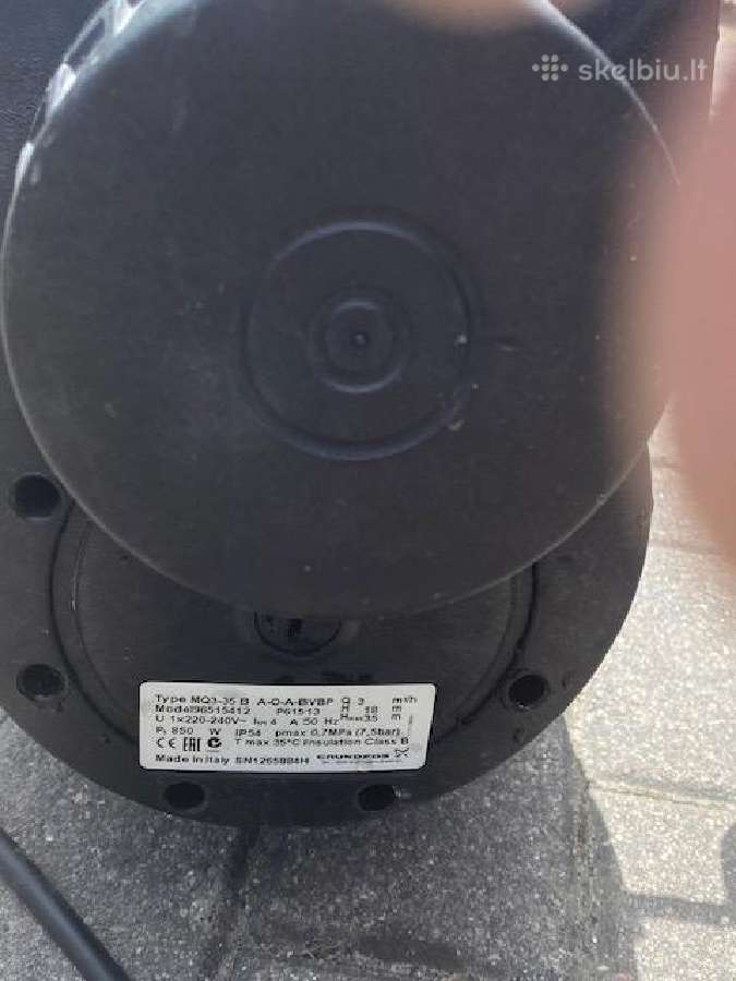 Vandens siurblys Grundfos Mq3-35b - nuotraukos Nr. 2