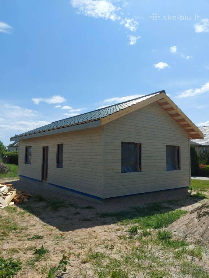 Karkasinių namų statybą. - nuotraukos Nr. 14