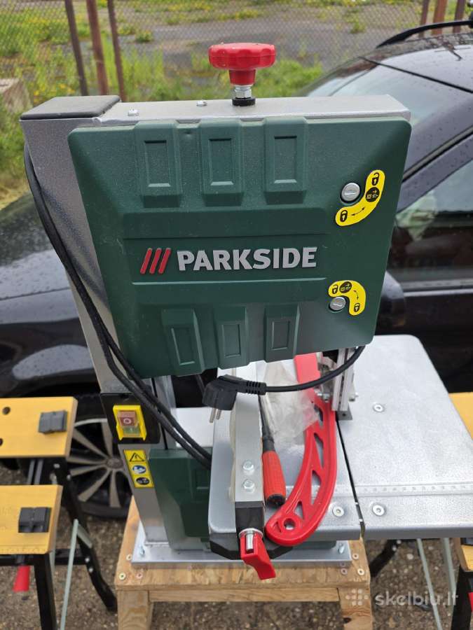 Elektrinis juostinis pjūklas Parkside - nuotraukos Nr. 3