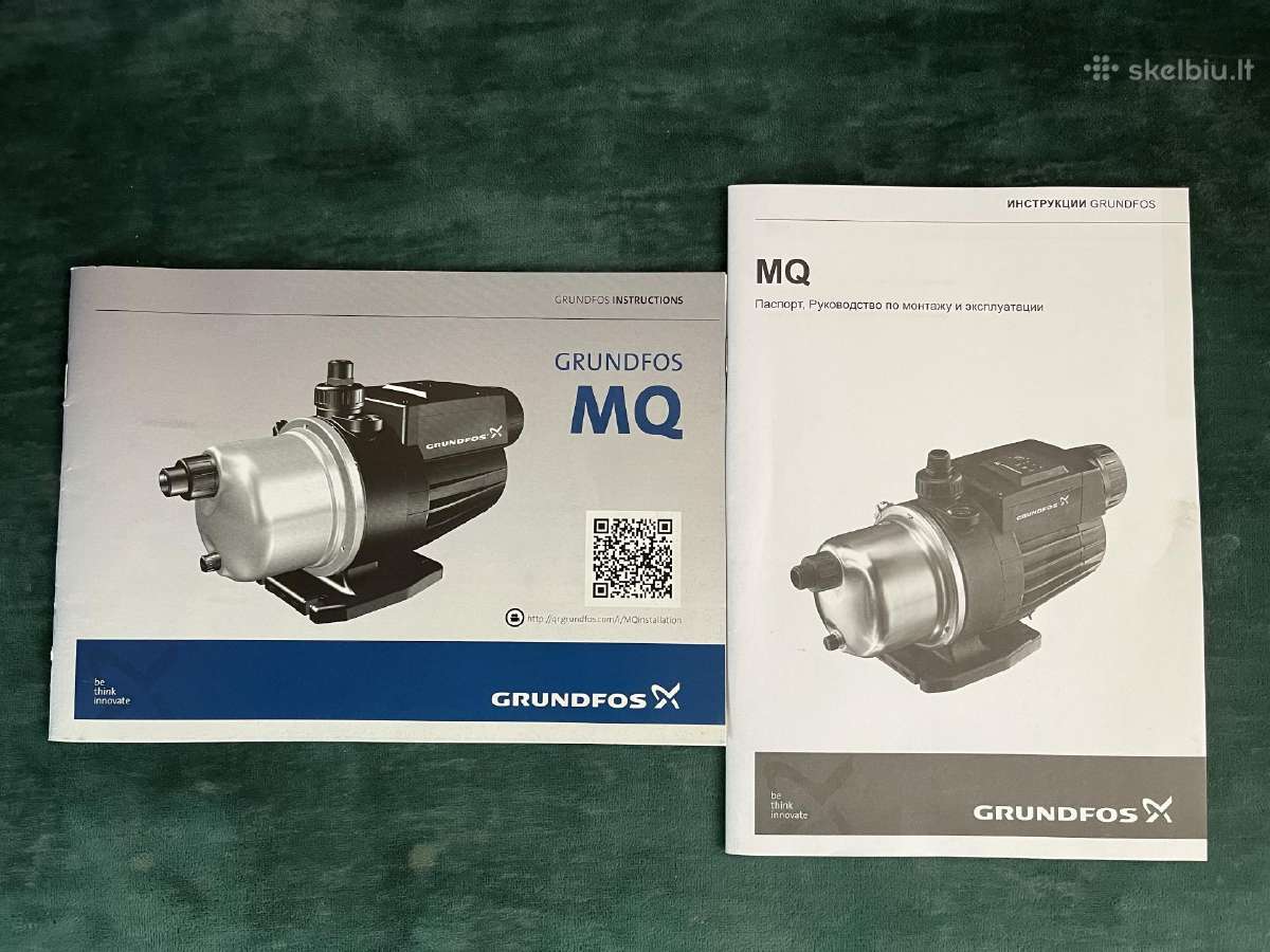 Vandens siurblys Grundfos Mq3-35b - nuotraukos Nr. 5