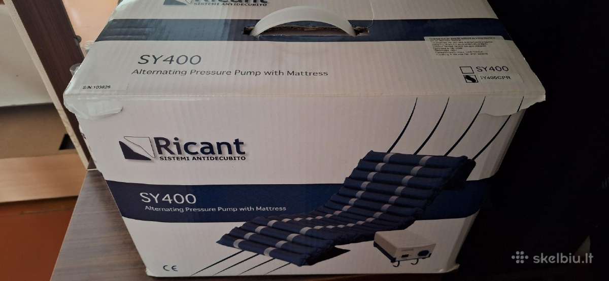 Parduodamas antidekubitinis oro čiužinys Ricant Sy