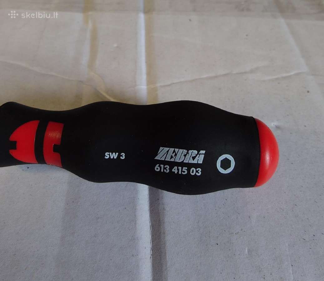 Šešiakampis atsuktuvas Wurth Zebra Sw3 613 415 - nuotraukos Nr. 2
