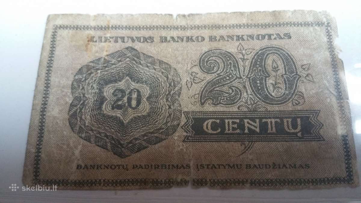Pirksiu Lietuvos banknotu visokiu - nuotraukos Nr. 5
