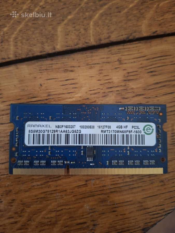 4gb so-dimm (pc3l-12800s) RAM