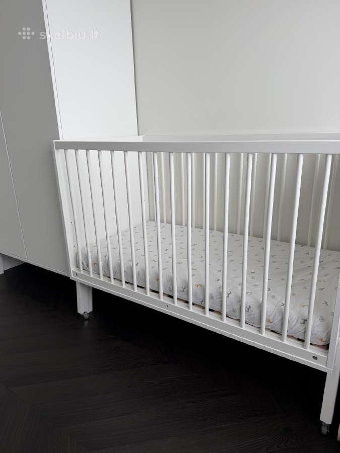Quax lovytė 120x60 kartu su Lonas čiužiniu