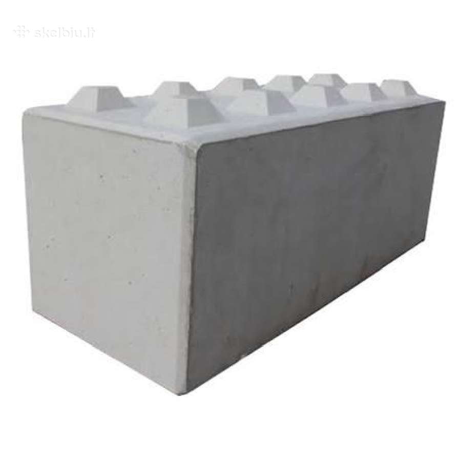 Betoniniai lego kubai