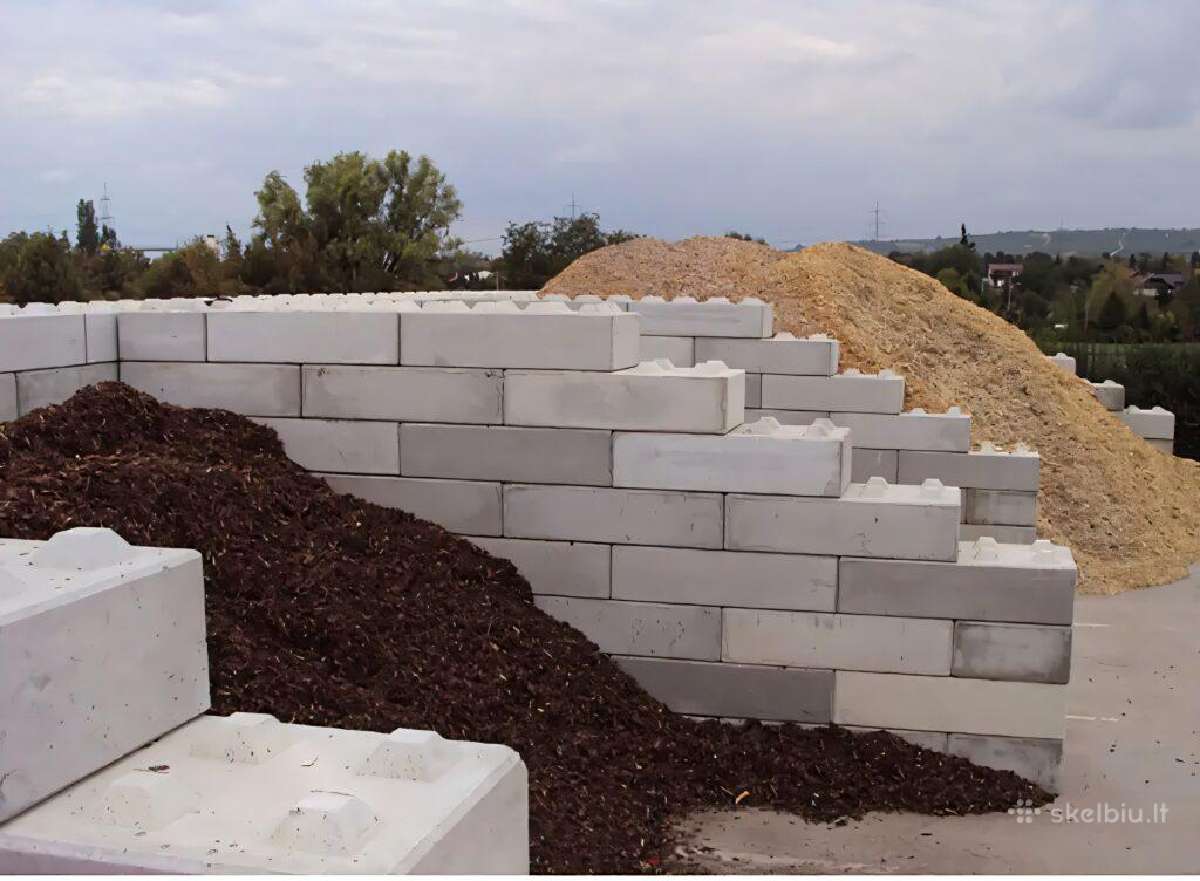 Betoniniai lego kubai - nuotraukos Nr. 5