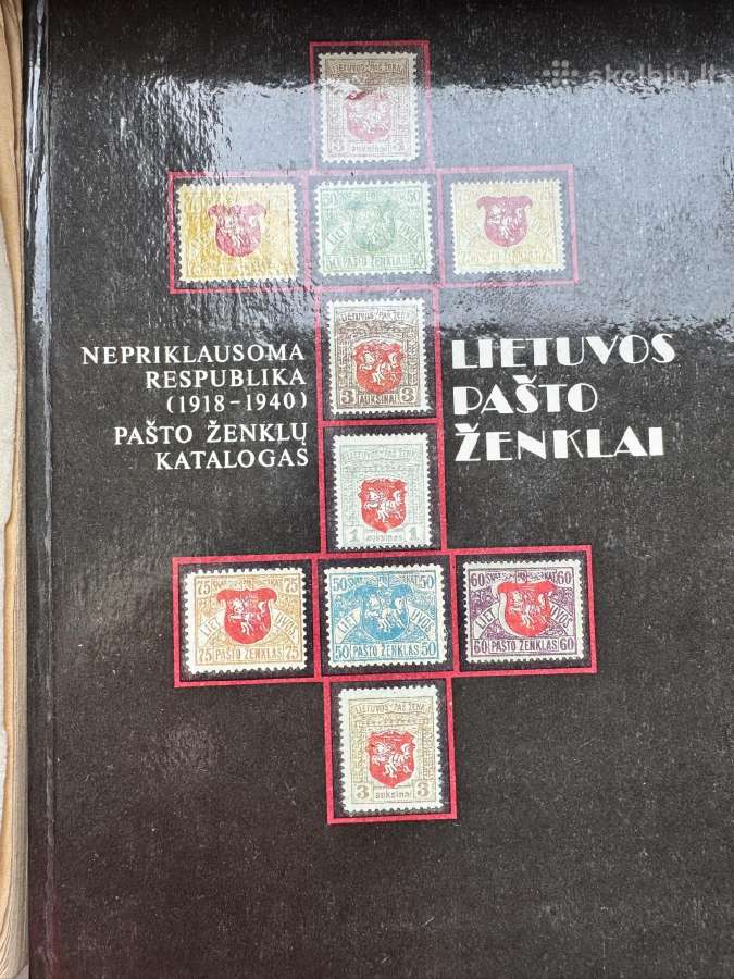 Knyga Lietuvos Pašto Ženklai