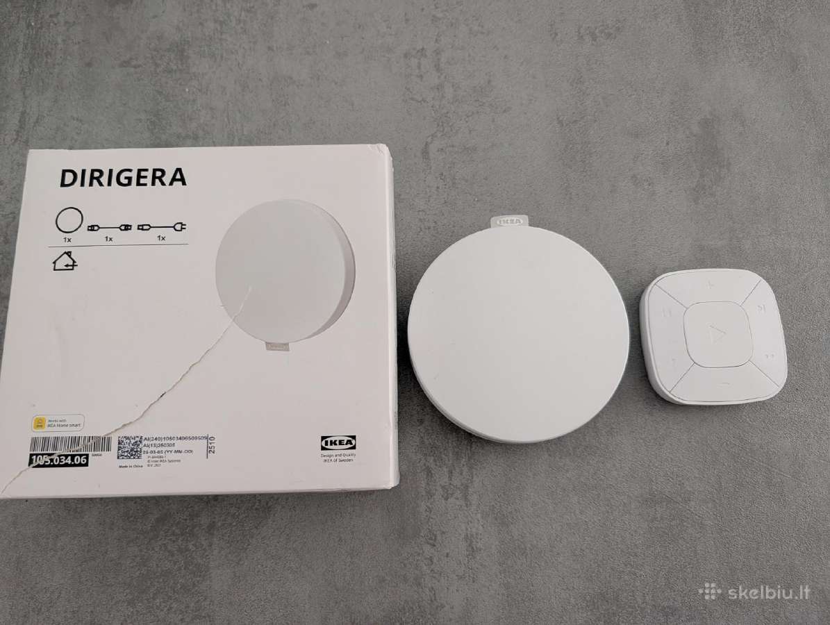 Ikea dirigera hub + symfonisk v2 valdiklis