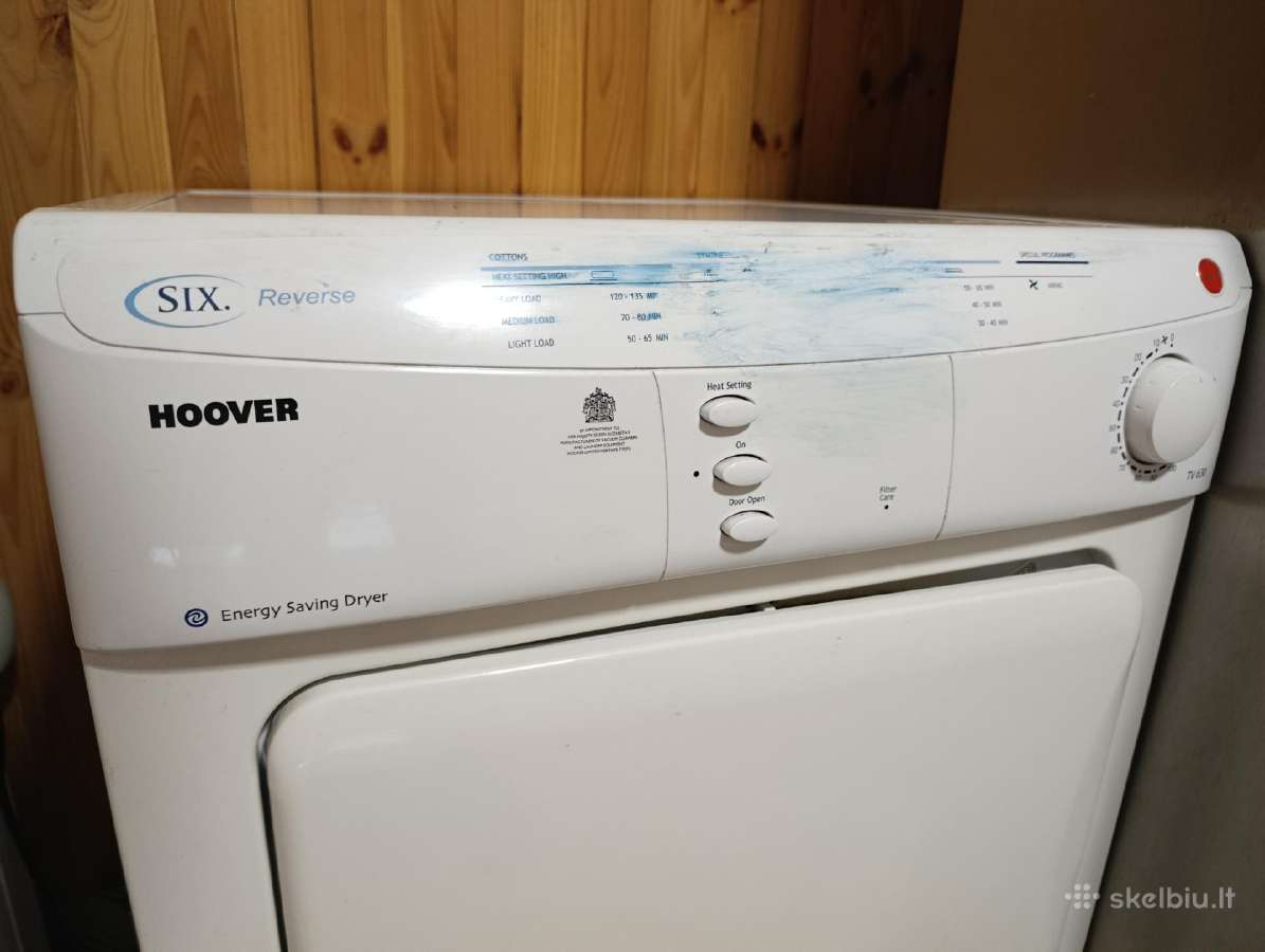 Hoover Tv630 skalbinių džiovyklė - nuotraukos Nr. 2
