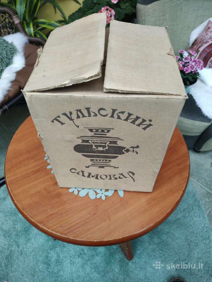 Naujas vintažinis Tulos samovaras 3l/1kw - nuotraukos Nr. 4