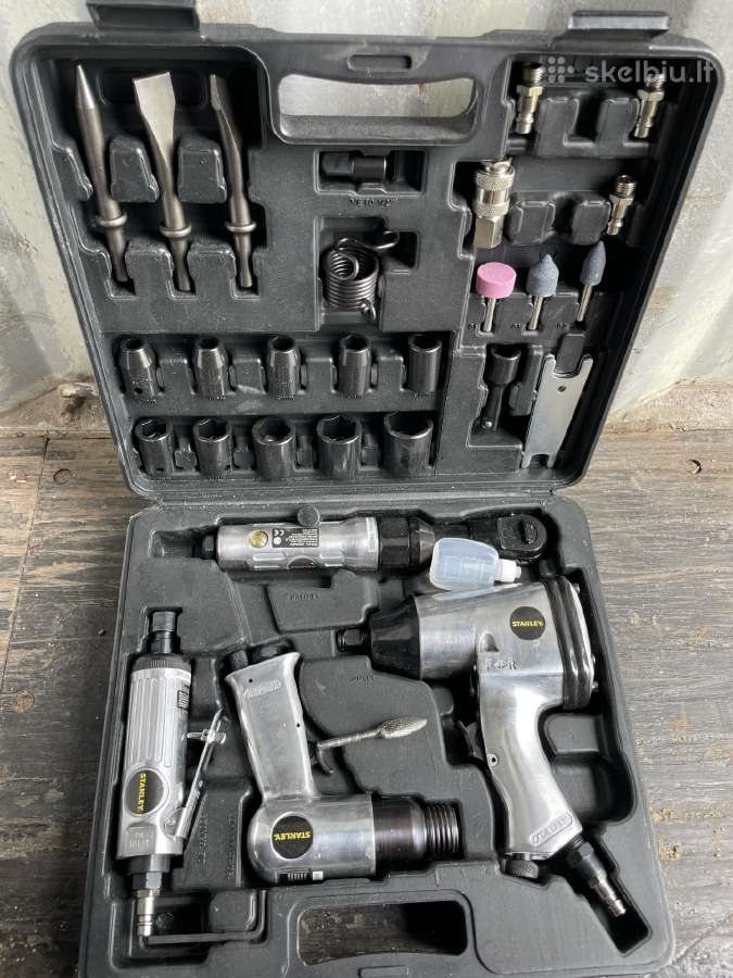 Pneumatinių įrankių rinkinys Stanley Kit 34