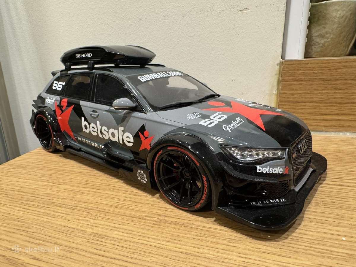 Modelis GT-spirit 1:18 Audi Rs6 C7 Betsafe