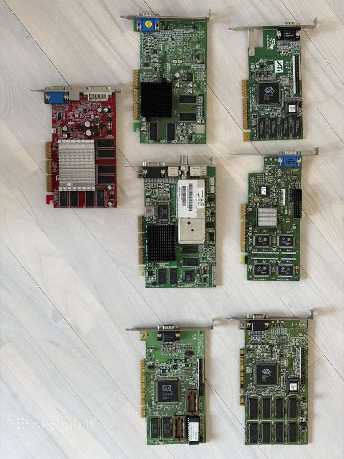 Agp/pci Vaizdo plokstes