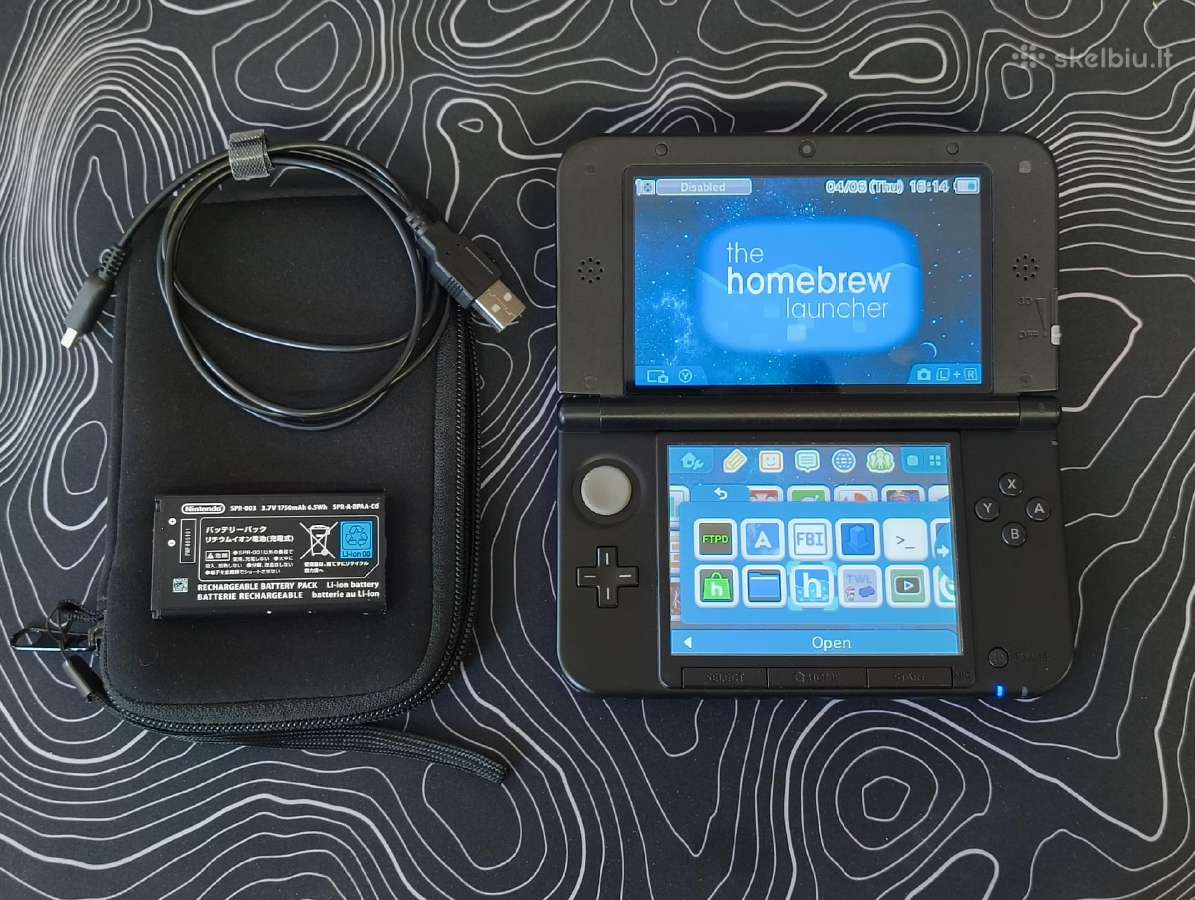 Nintendo 3ds XL Atrištas