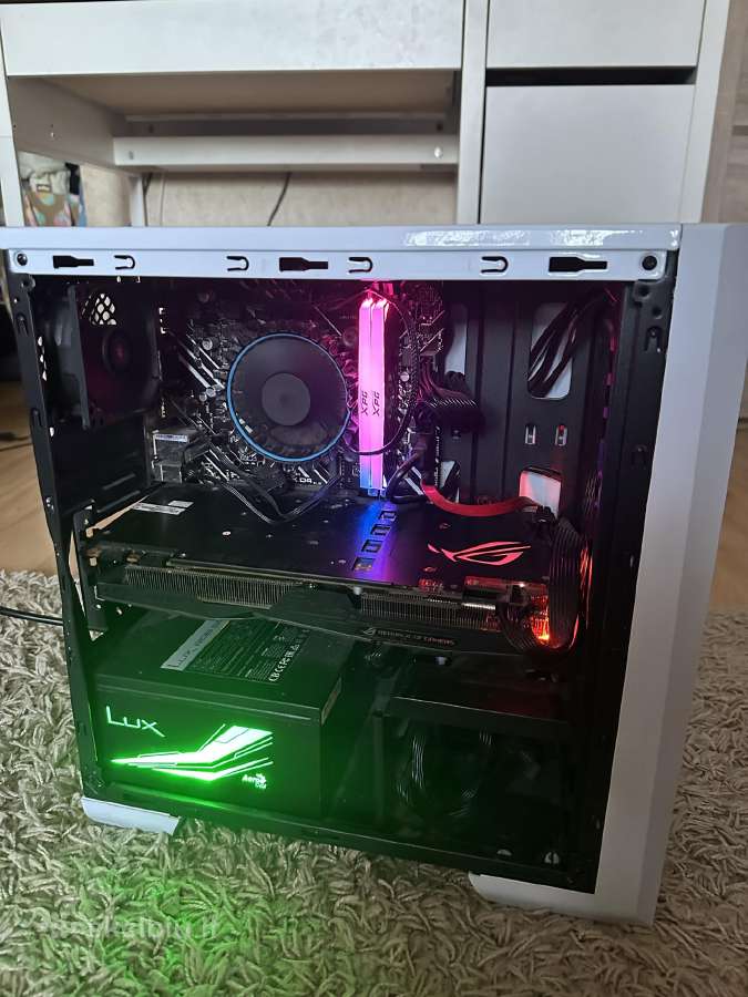 Stacionarus kompiuteris i5-12400, Gtx 1070, 16gb