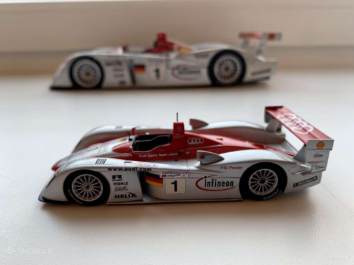 Modelis Maisto 1:18 Audi R8 Le Mans 2001 - nuotraukos Nr. 6
