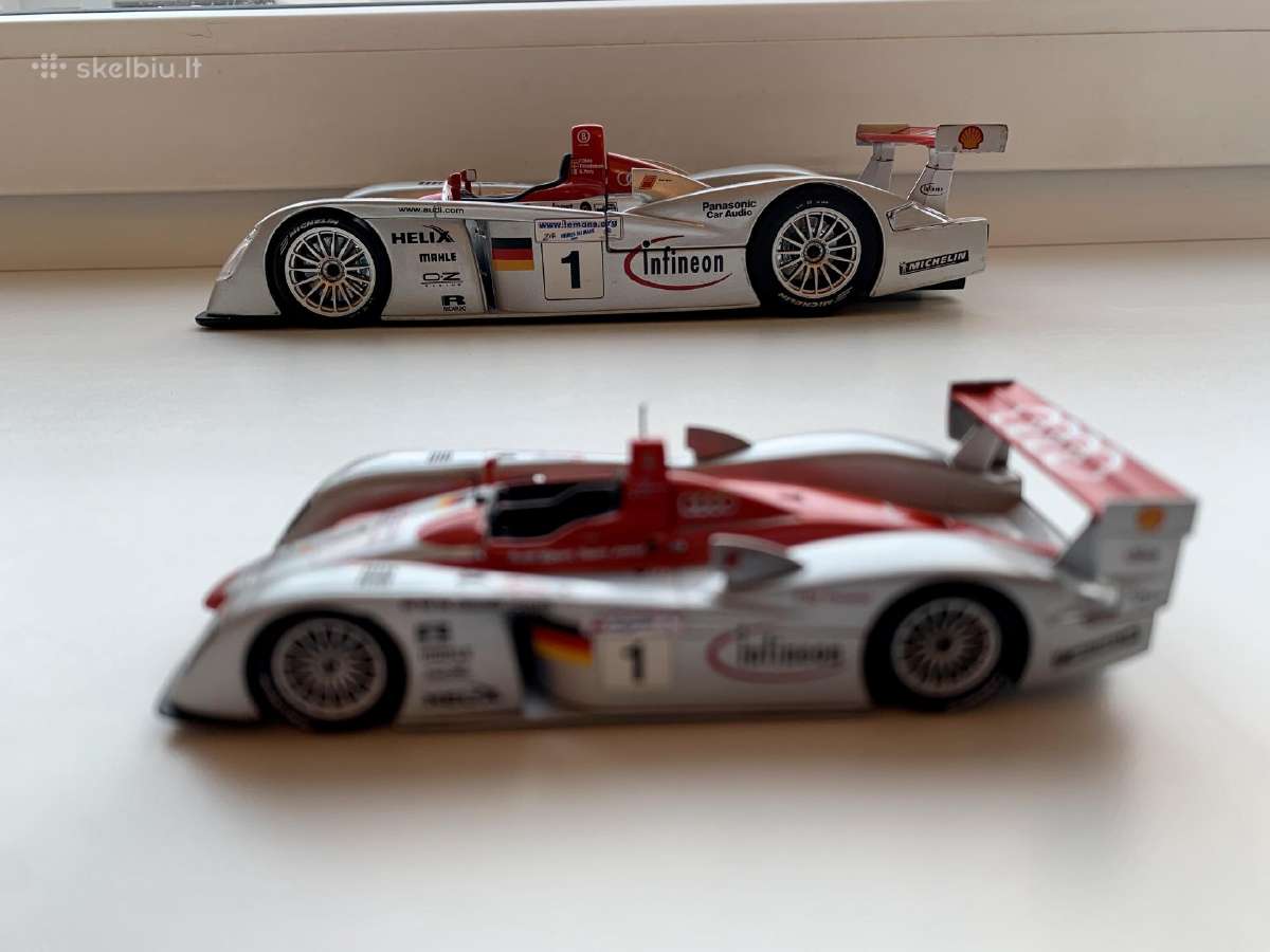 Modelis Maisto 1:18 Audi R8 Le Mans 2001 - nuotraukos Nr. 2