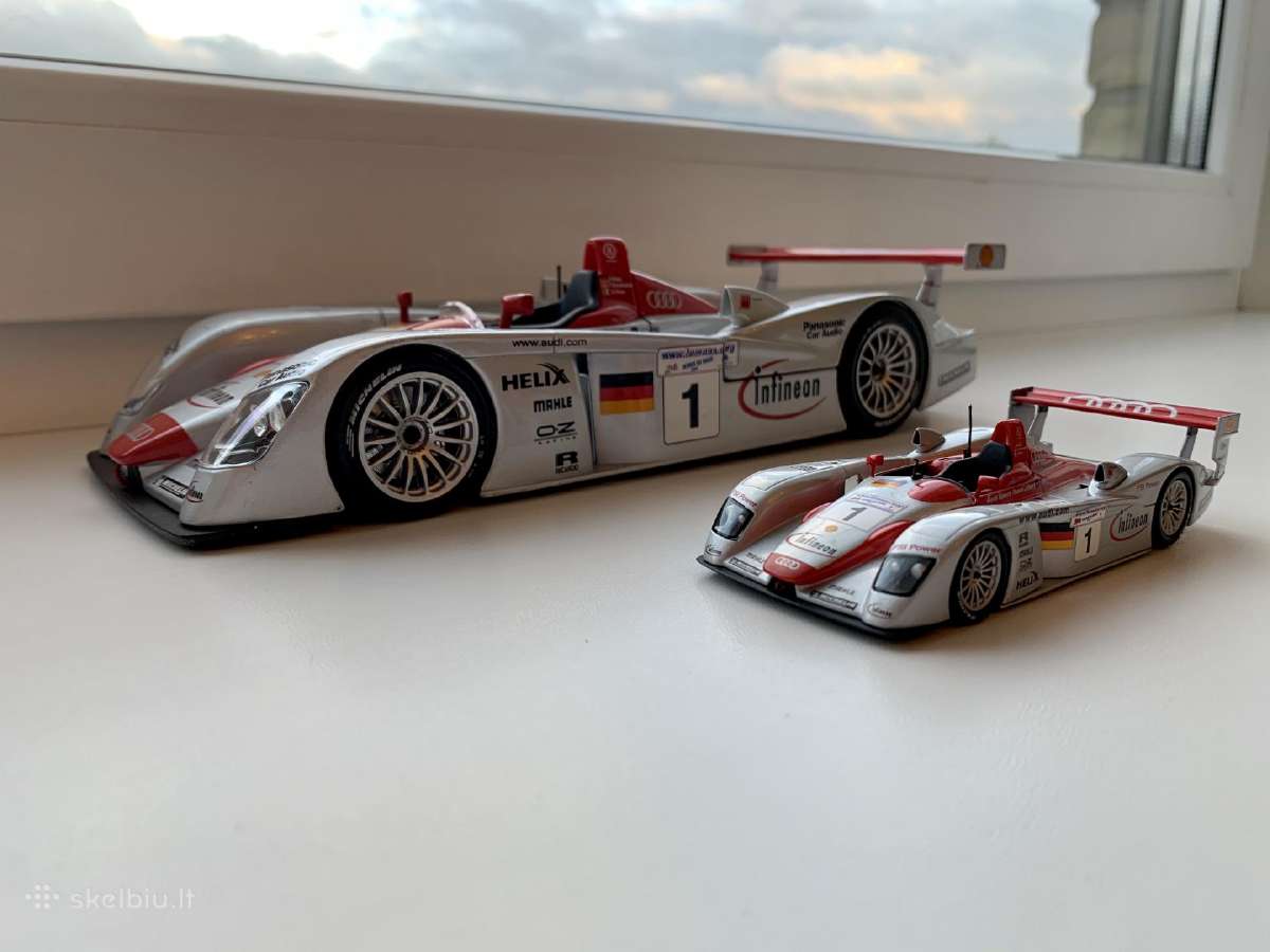 Modelis Maisto 1:18 Audi R8 Le Mans 2001 - nuotraukos Nr. 3