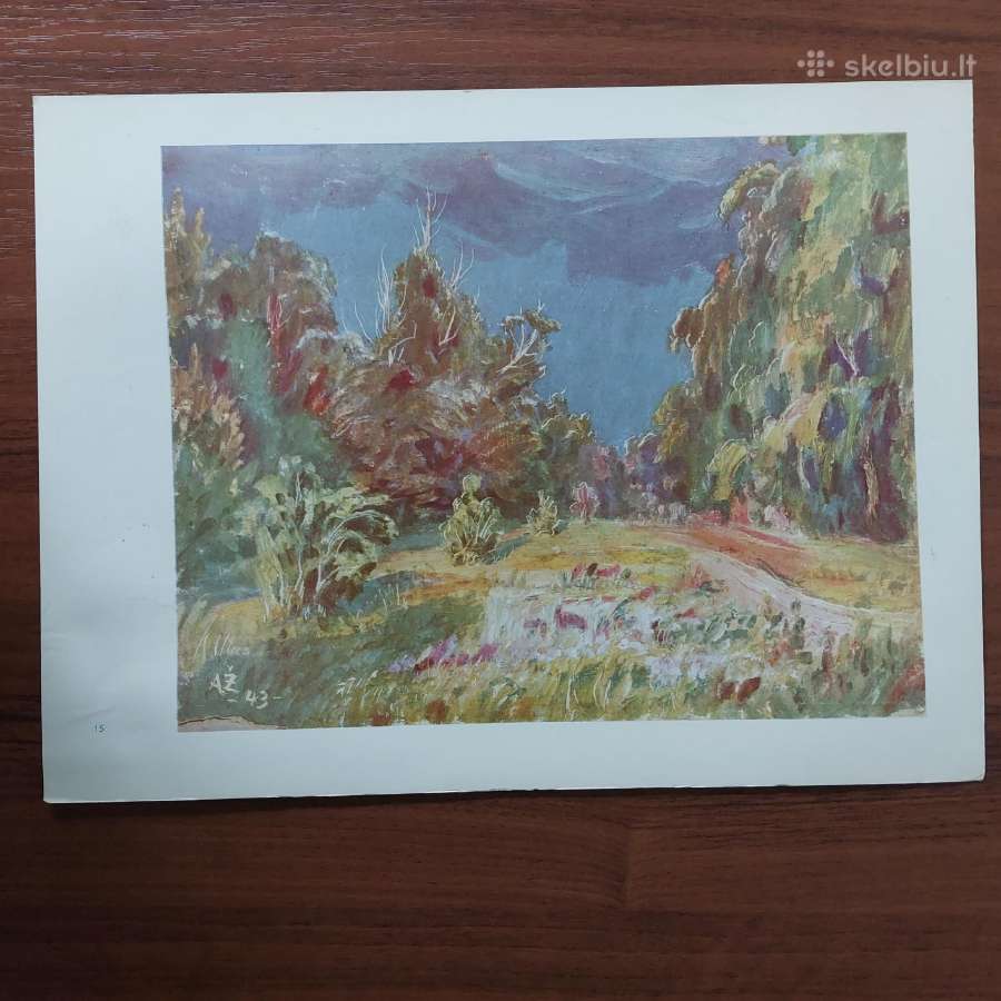 Antanas Žmuidzinavičius - reprodukcijos 1966 m. - nuotraukos Nr. 9