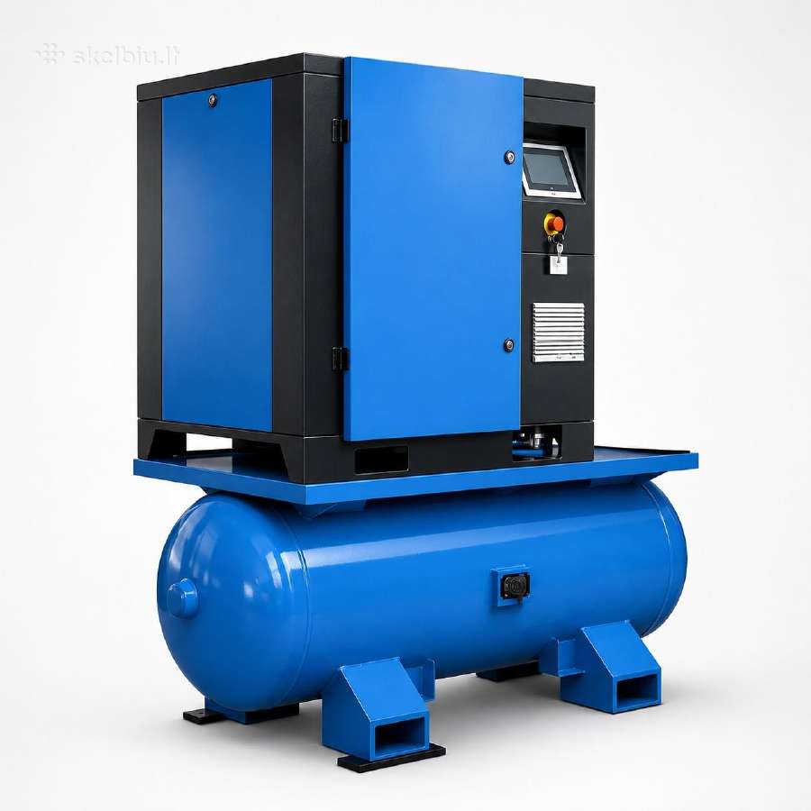 Sraigtinis oro kompresorius 400 L 10 bar 1300 l/mi
