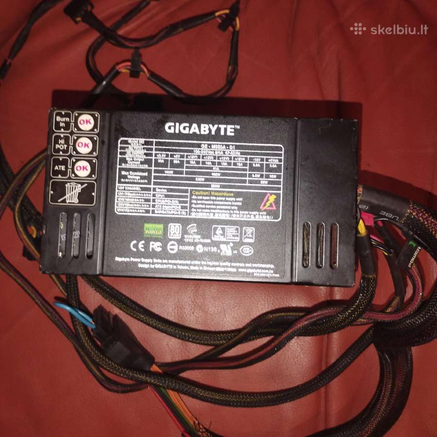 Maitinimo blokas Gigabite M 550a D1
