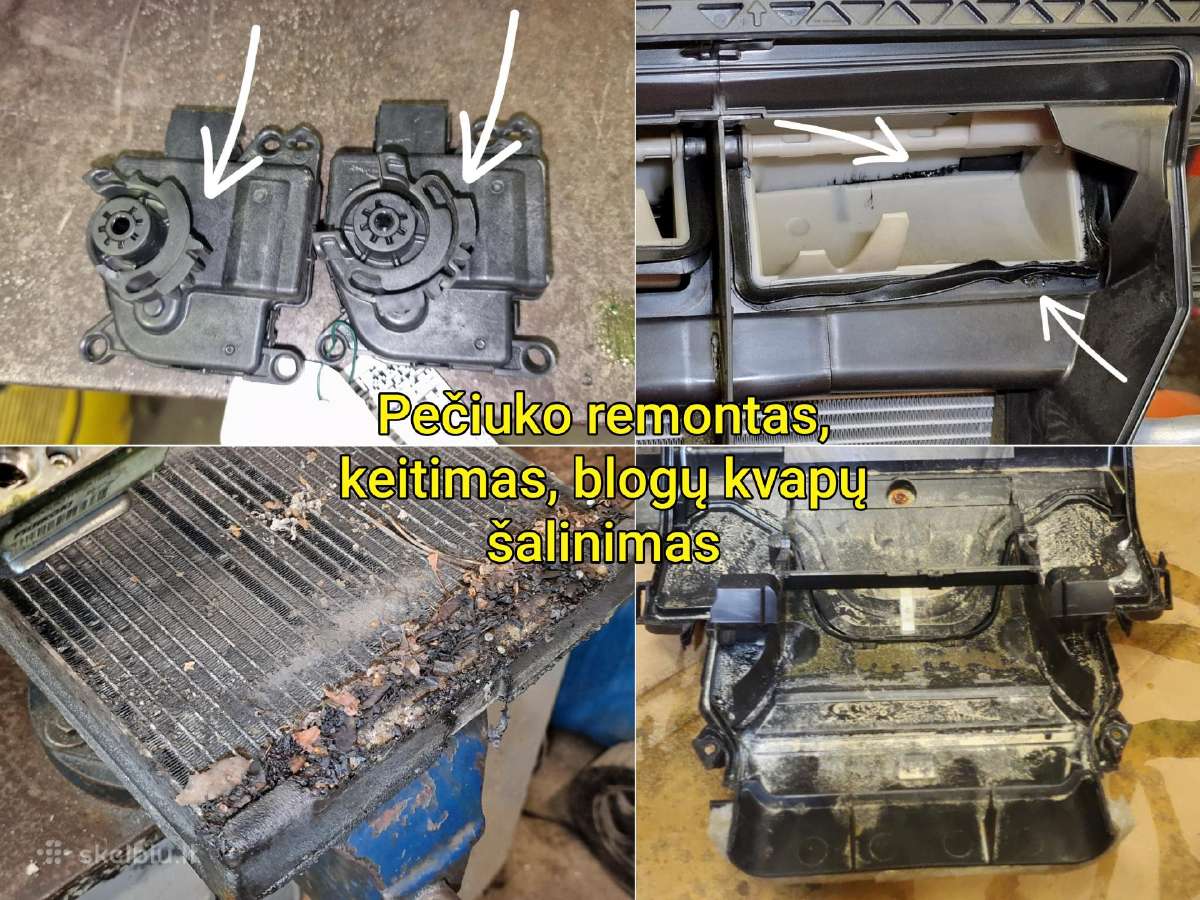 Automobilio pečiuko remontas, plovimas, keitimas - nuotraukos Nr. 6