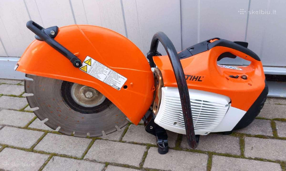 Stihl Ts420 350mm diskas Ts 420 betono pjaustykle - nuotraukos Nr. 2