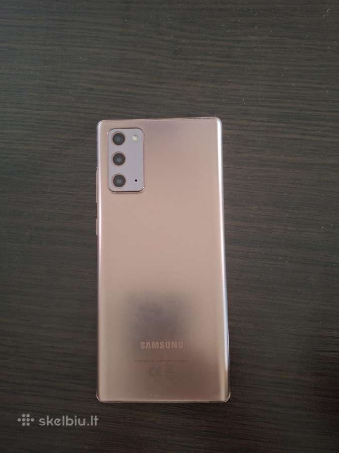 Mobilus telefonas Samsung Note 20 su 256gb atminti - nuotraukos Nr. 3