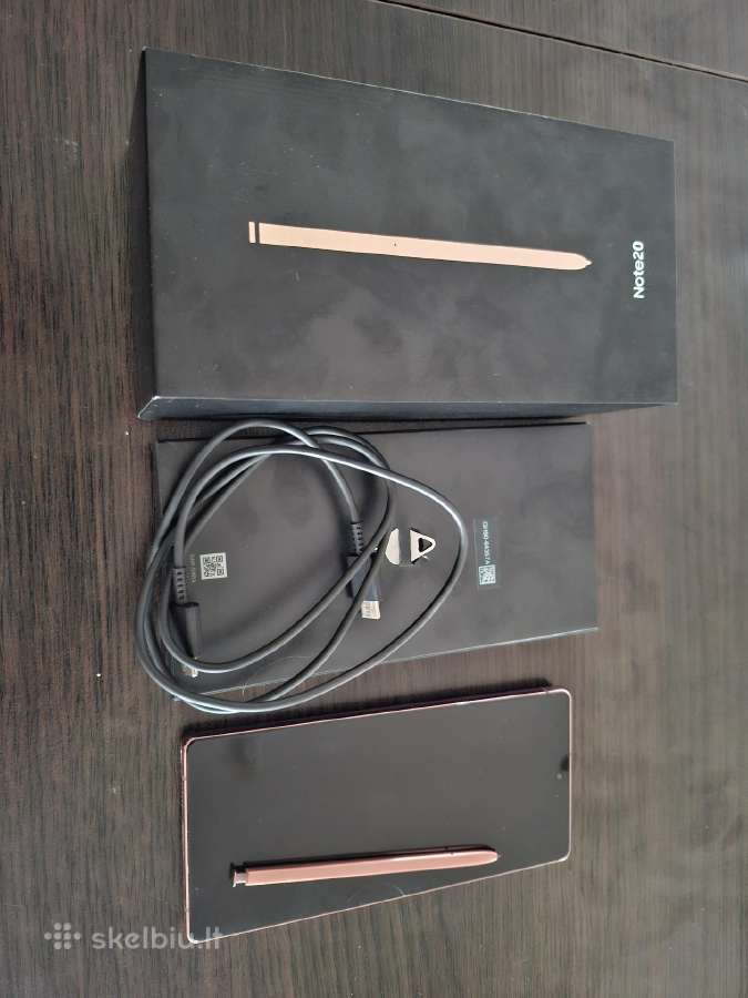 Mobilus telefonas Samsung Note 20 su 256gb atminti - nuotraukos Nr. 4