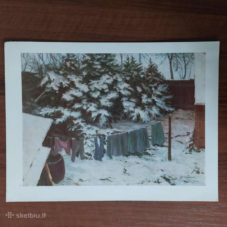 Antanas Žmuidzinavičius - reprodukcijos 1966 m. - nuotraukos Nr. 17