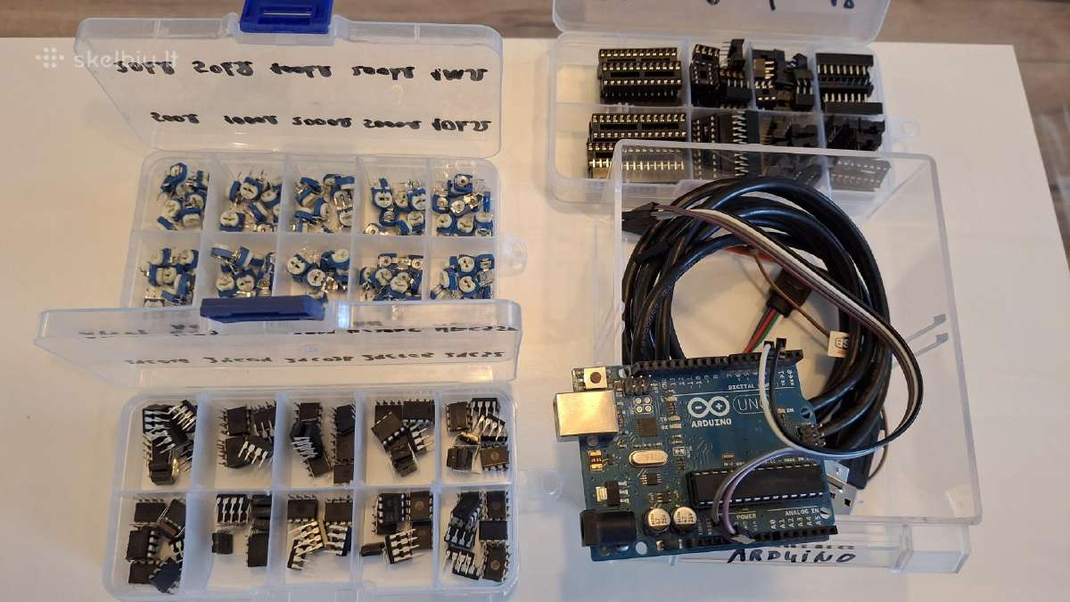 Elektronikos komponentai mokymuisi, hobiui