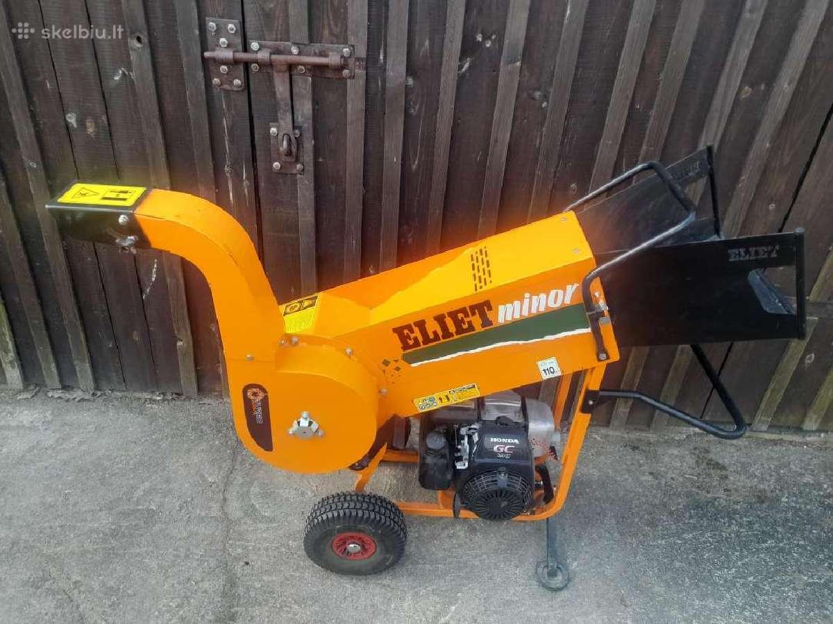 Eliet Minor saku smulkintuvas Honda variklis - nuotraukos Nr. 2