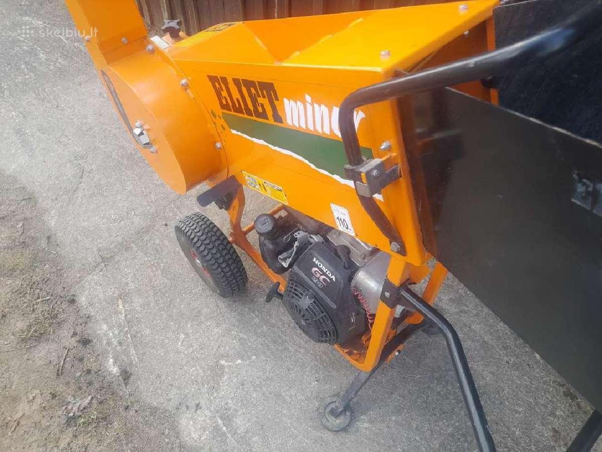 Eliet Minor saku smulkintuvas Honda variklis - nuotraukos Nr. 4