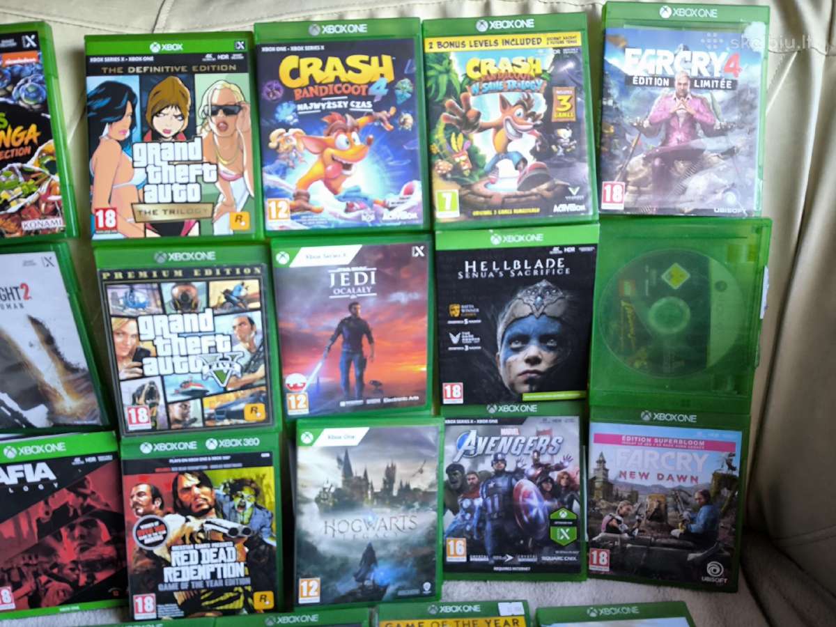 Xbox one s /x zaidimai ir pulteliai - nuotraukos Nr. 3