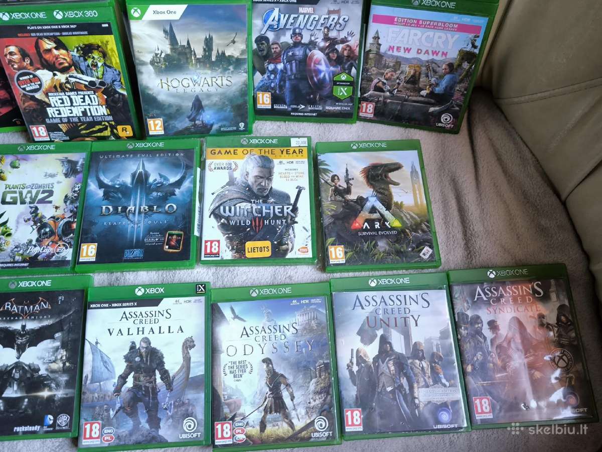 Xbox one s /x zaidimai ir pulteliai - nuotraukos Nr. 4