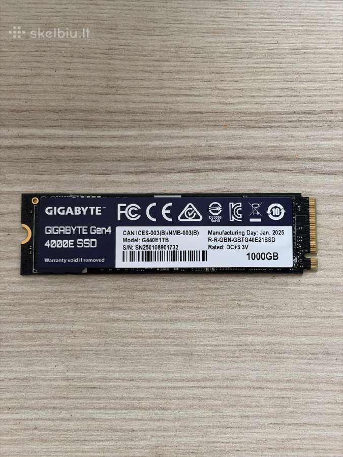 Gigabyte gen4 4000e m2 1tb