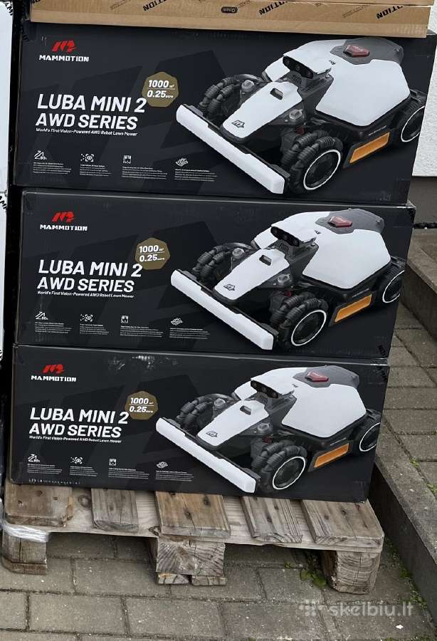 Belaidžiai vejos robotai Luba mini 2 Awd 1000