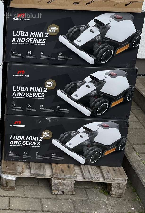 Luba mini 2 Awd 1000 belaidžiai vejos robotai - nuotraukos Nr. 2