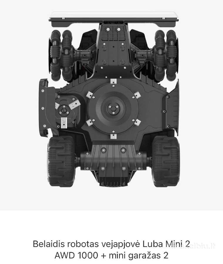 Luba mini 2 Awd 1000 belaidžiai vejos robotai - nuotraukos Nr. 3