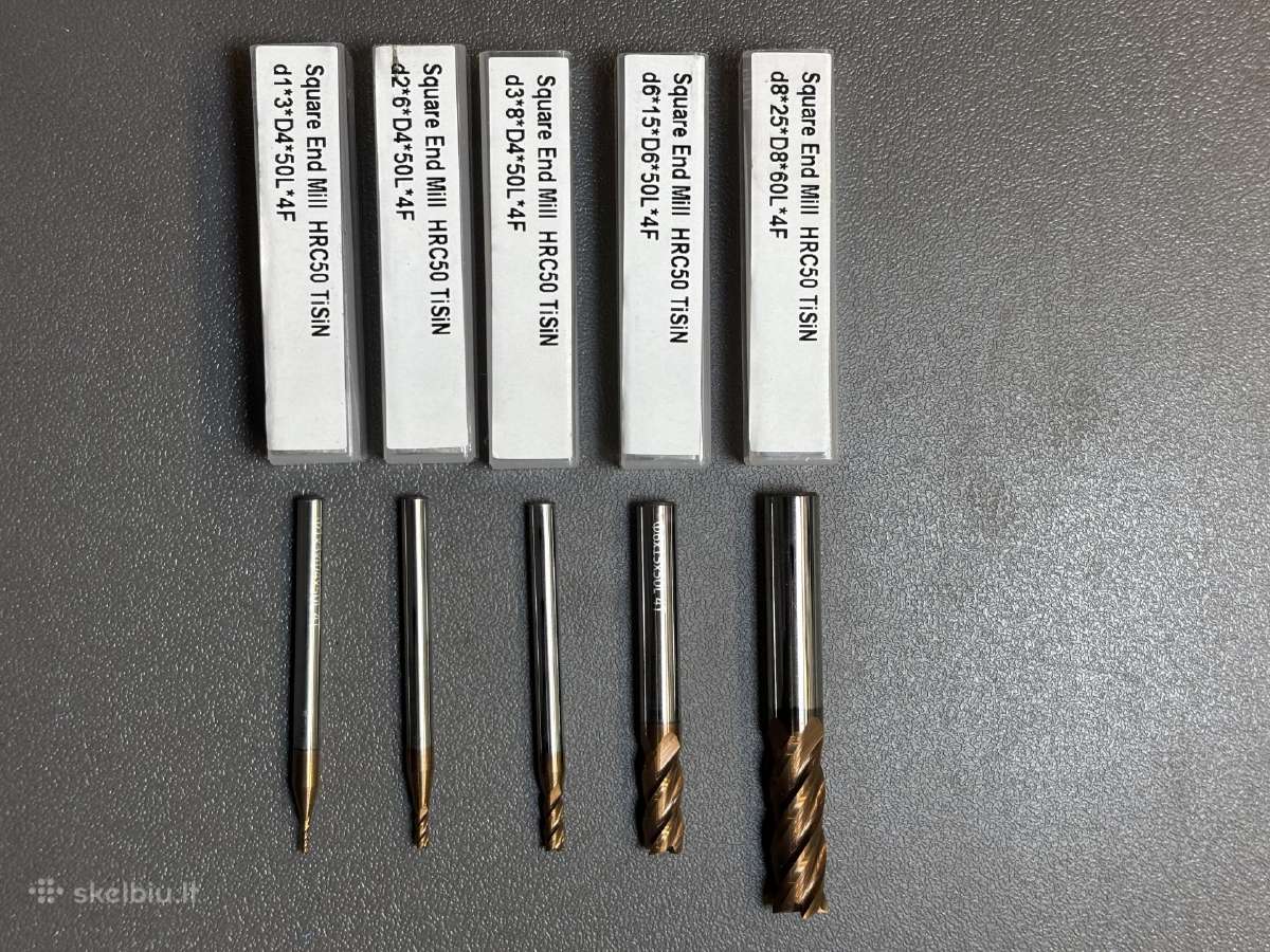 Kietmetalio frezos CNC