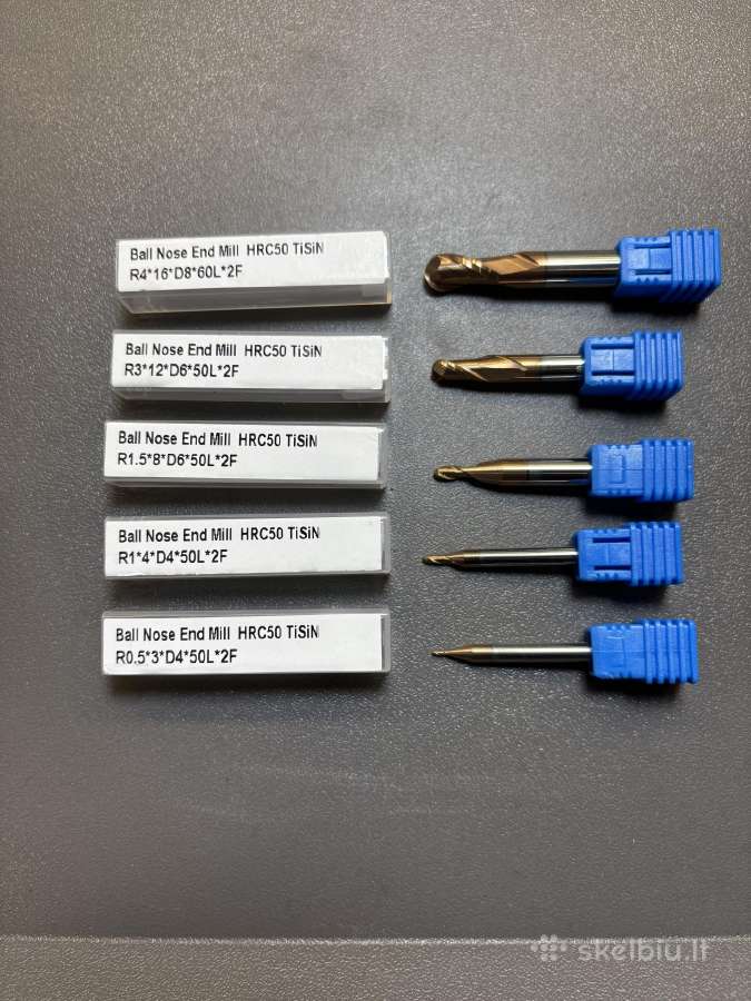 Kietmetalio frezos CNC - nuotraukos Nr. 3