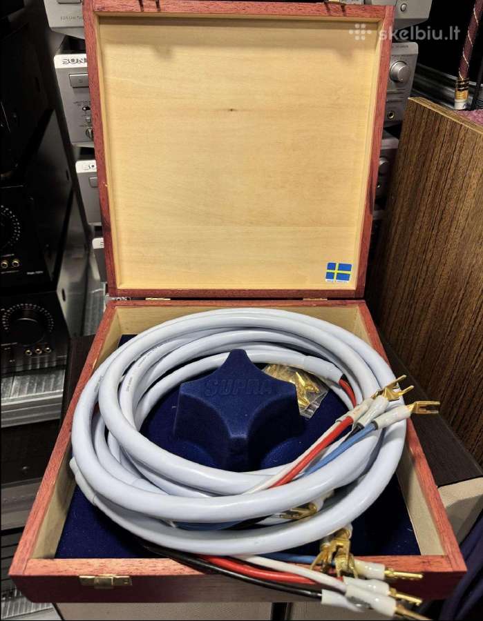 Supra Quadrax 4x2.0 Bi-amp 2x3m