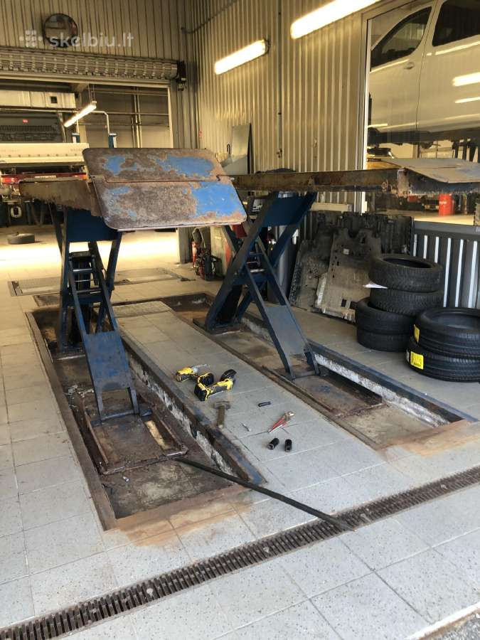 Parduodamas veikiantis automobilio keltuvas - nuotraukos Nr. 2